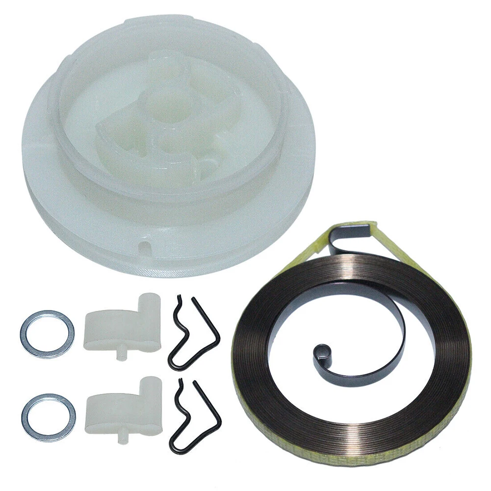 Superior Recoil Spring Starter Polia Rope Kit, Starter Rope, para Stihl FS55 FS45 FS46 Trimmer