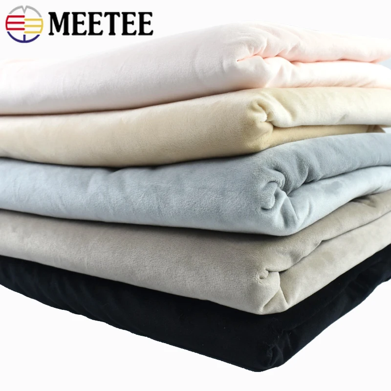 

45/90*165cm 0.7mm Thick Short Plush Warm Fabric Sewing Sofa Cover Toy Doll Decoration Cloth Clothes Soft Fabrics DIY Accessories