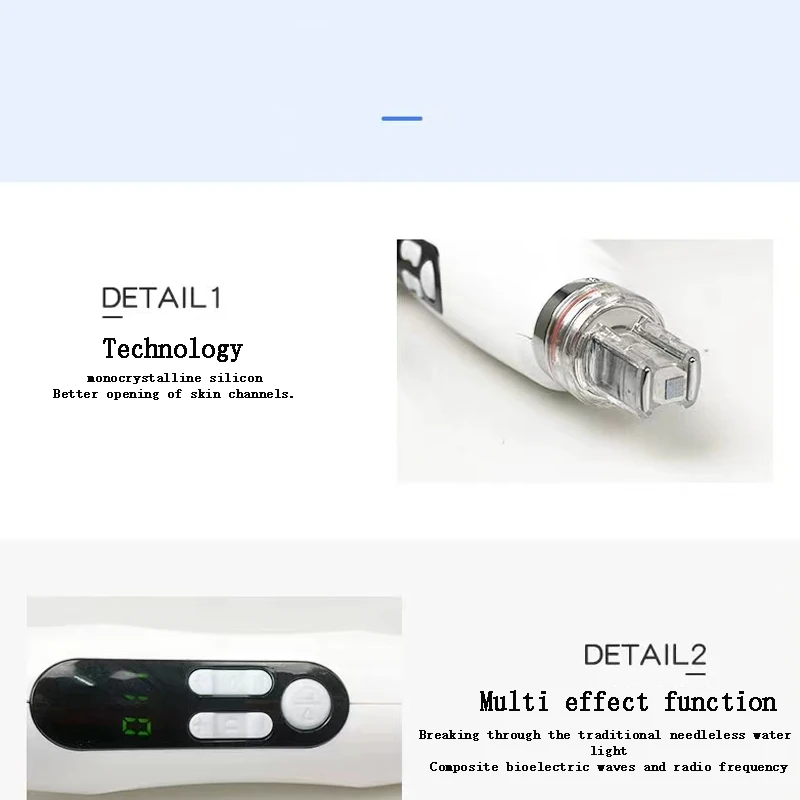 EMS waterlichtinstrument, gezichtshydraterend, verjongend en blekend commercieel schoonheidsinstrument