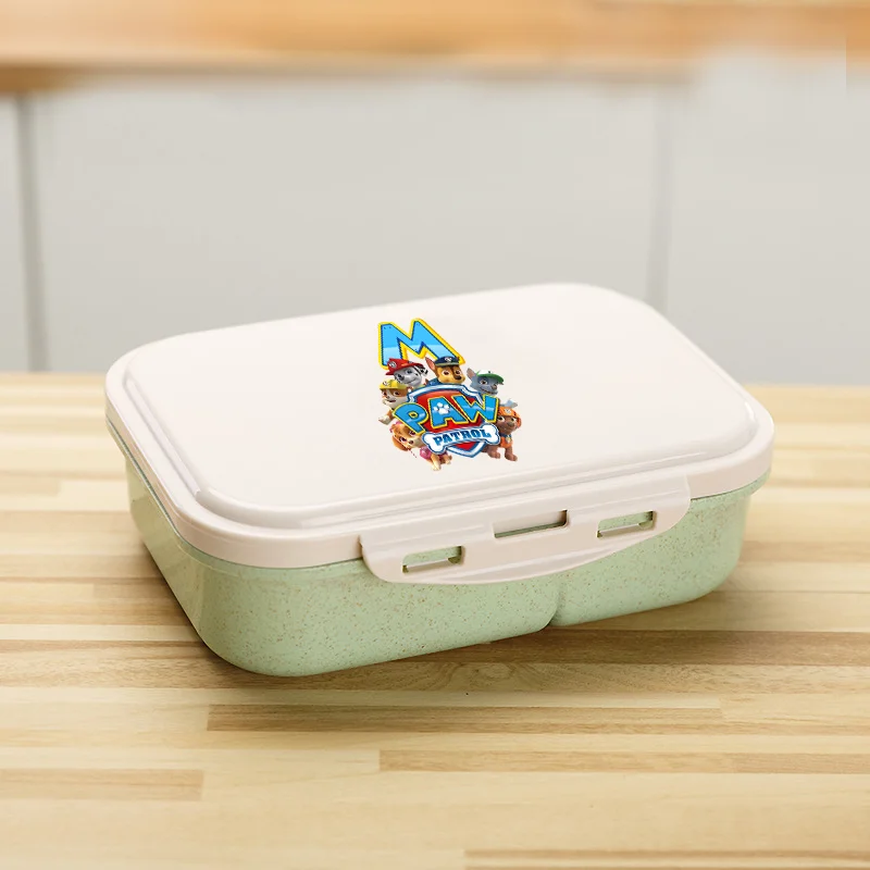 

Paws Patrols Child Lunch Boxs High Capacity Fruit Food Container A-Z Letter School Portable Bento Box Convenient Picnic Supplies