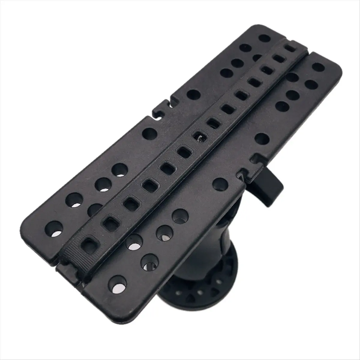 A89X Swivel Fish Finder Mount Base,360 Degree,GPS Navigation Fish Finder Bracket for Marine Boat Kayak,Kayak Accessories