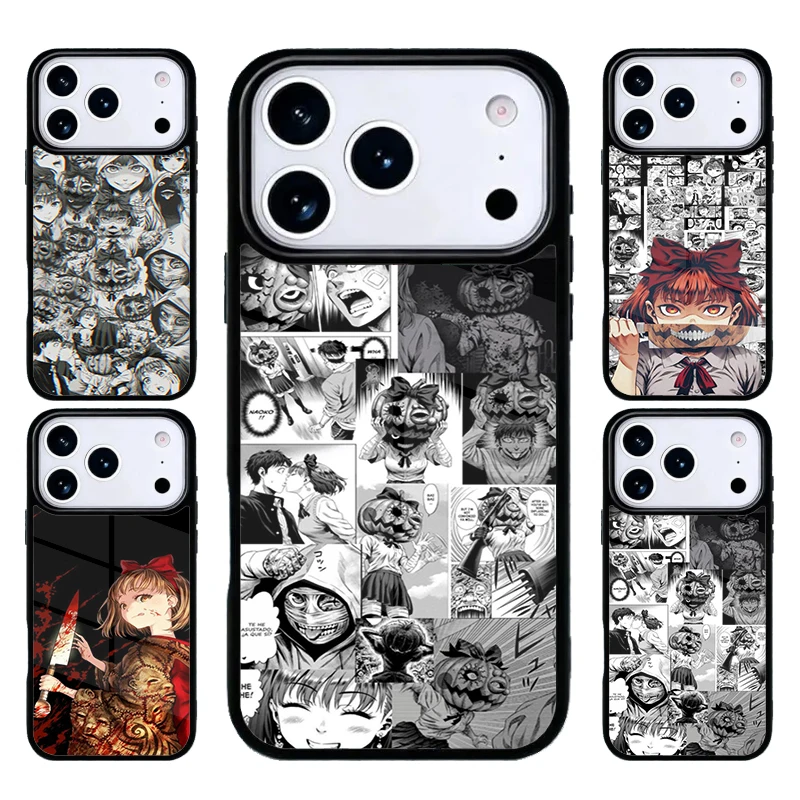 حافظة لهاتف آيفون 17 إير 16 15 14 13 12 11 برو ماكس بلس من يقطين نايت ناوكو كيرينو