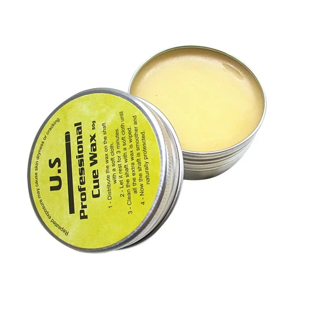 

Silky Finish Pool Cue Shaft Wax Cue Shaft Cleaner Wood-Specific Formula Pool Cue Wax Cue Stick Supplies Shaft Maintenance Wax