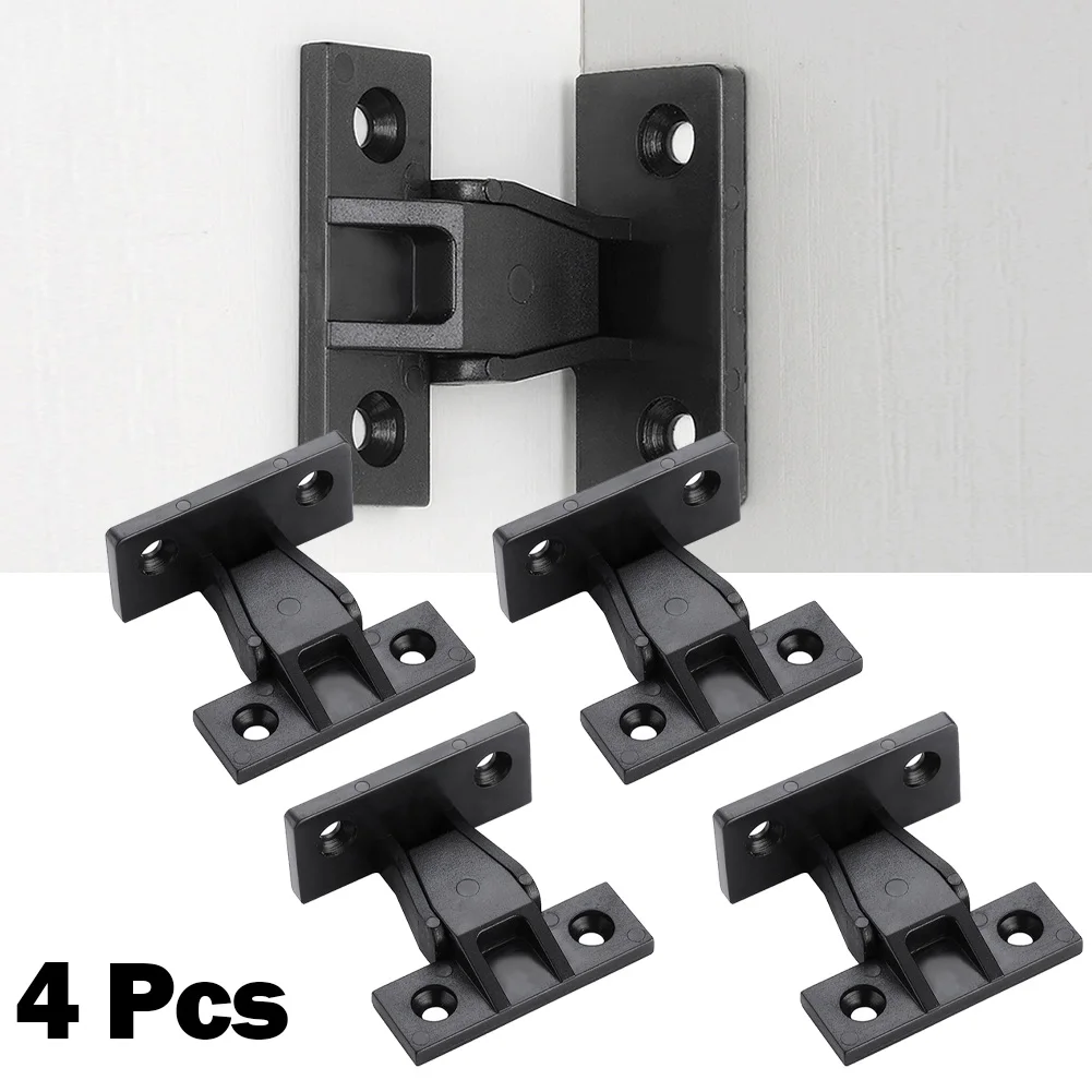 4 Roman Floating Shelves Clamps Shelf Fastener Corner Buckle Furniture Panel Cabinet Clips Push Joint Wardrobe Fitting Bracket - view 2