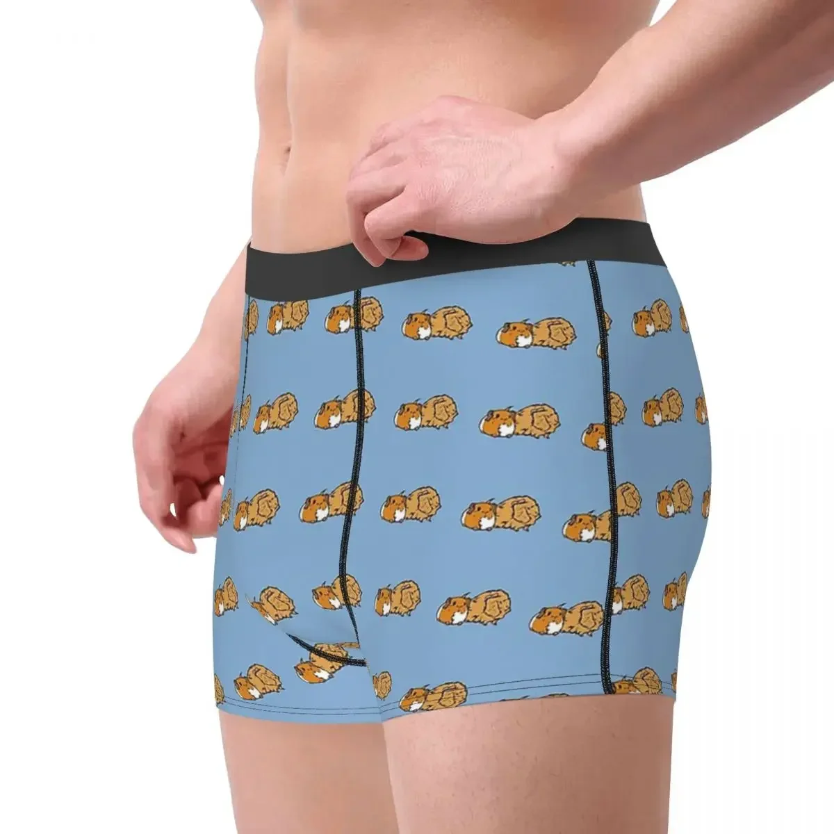 Guinea Pig Cavia Porcellus Animal Art Underpants Homme Panties Man Underwear Print Shorts Boxer Briefs