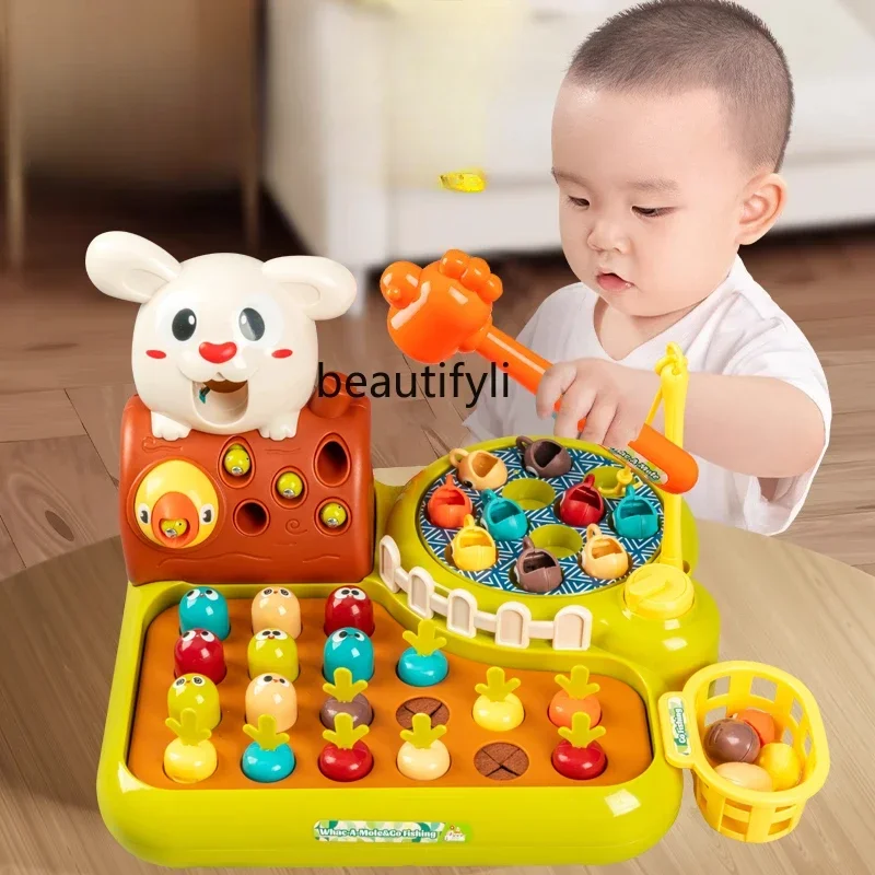 Jouet de radis pour bébé, jouet Montessori, cognition éducative pour enfants, éducation précoce, entraînement à mouvement fin pour enfants