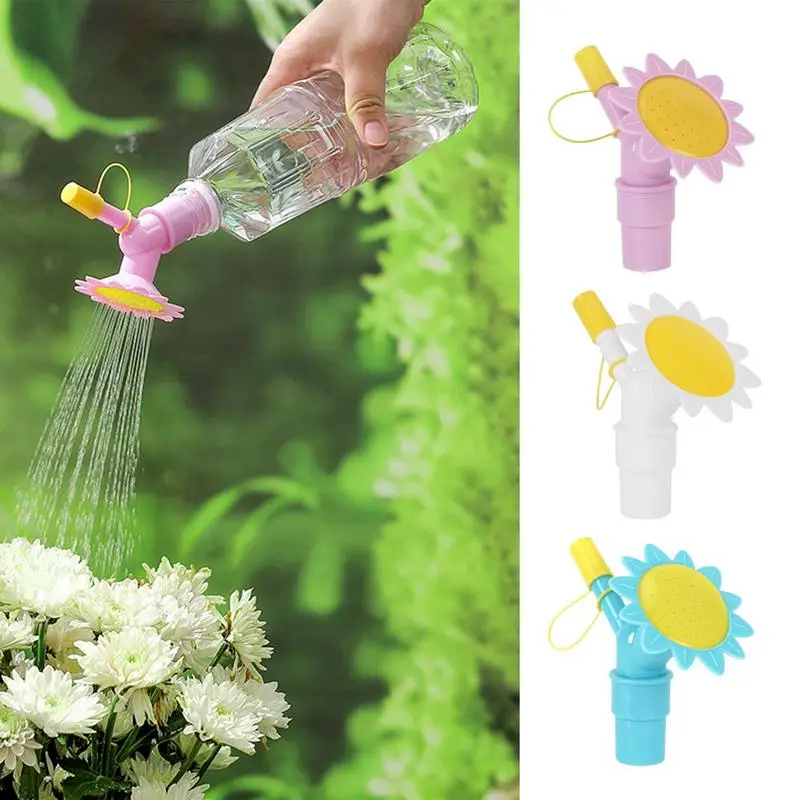 

Sunflower Watering Spout Bonsai Watering Spout Sprinkler Sunflower Shape Watering Can Bottle Watering Spout For Plant Garden