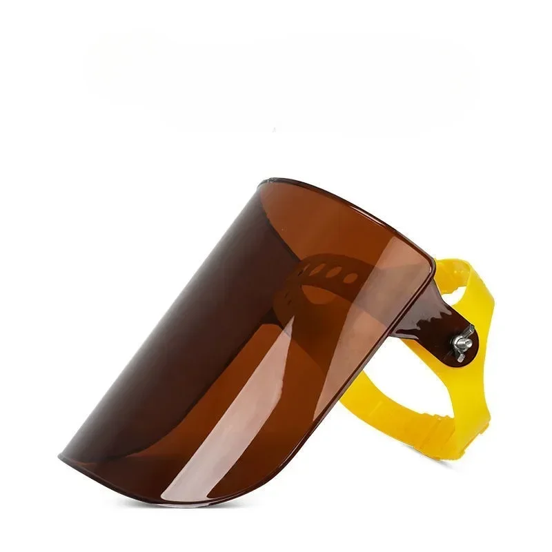 Portable Transparent Anti Splash Protective Safety Shield Visor Auto Darkening  PC Plastic Welding Helmet Welder Face Cover