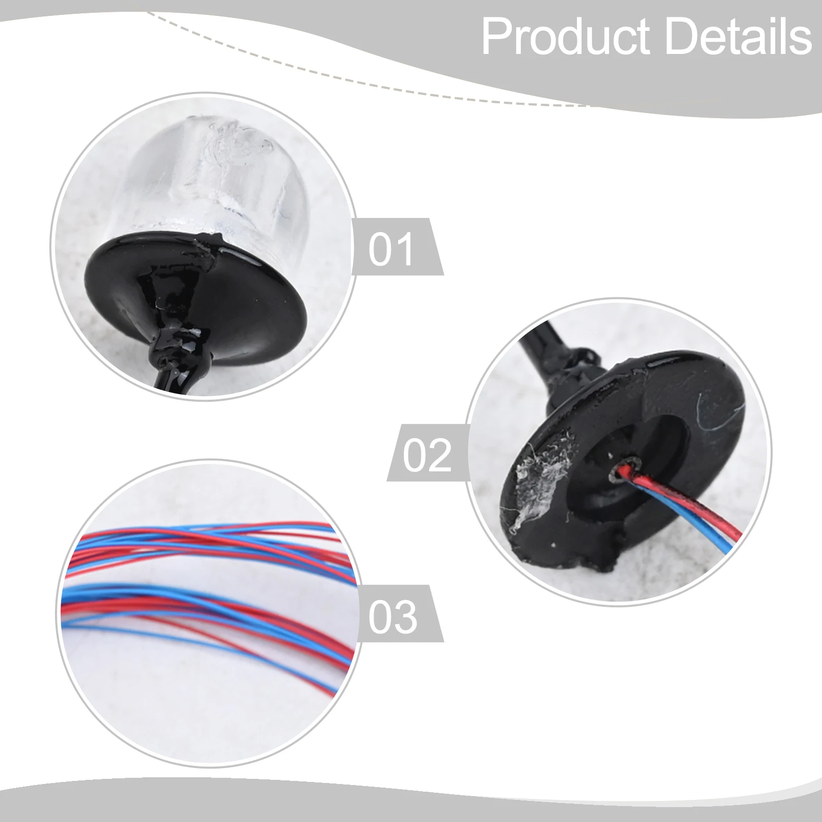 

10 Pieces Wall Lights Complete Lamps Wall Lights Warm White 1-lamp Suitable For Model Railway HO Scale Brand New