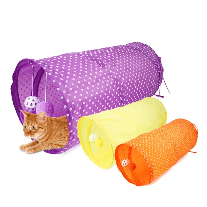 

new pet products cat toys cat tunnel toys foldable cat passage runway pet toys tunnel pet supplies