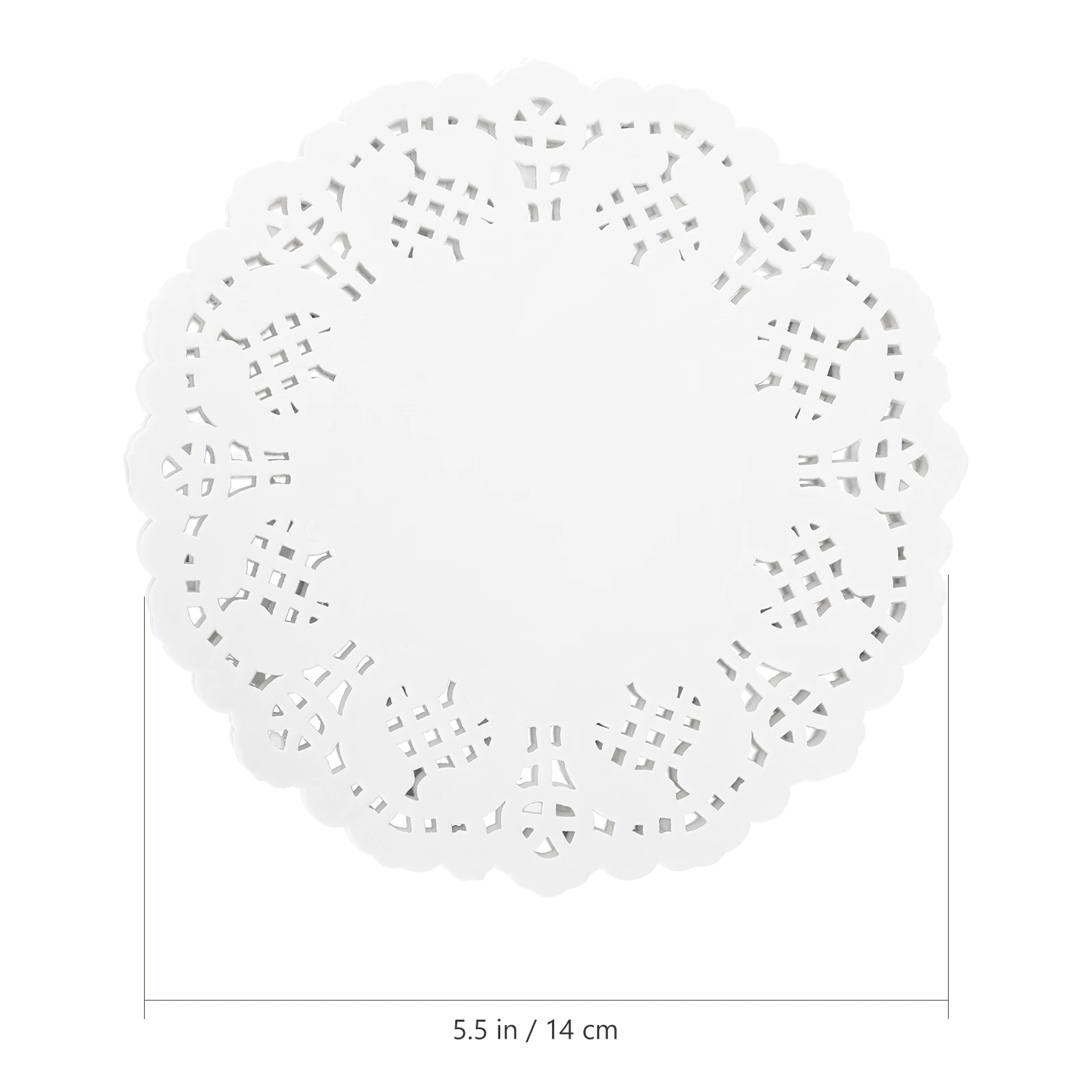 

420Pcs Lace Paper Doilies Cake Oil Paper Pads Hollow Design Good Touch Feeling Safe and Useful for Food Cake Doilies