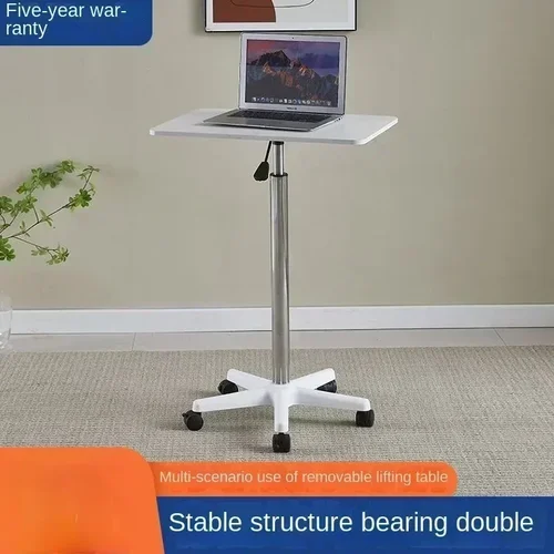 도르래 있는 이동식 리프팅 소형 테이블, 소형 소파, 침대 옆 테이블, 직립 노트북, 사무실 책상 
