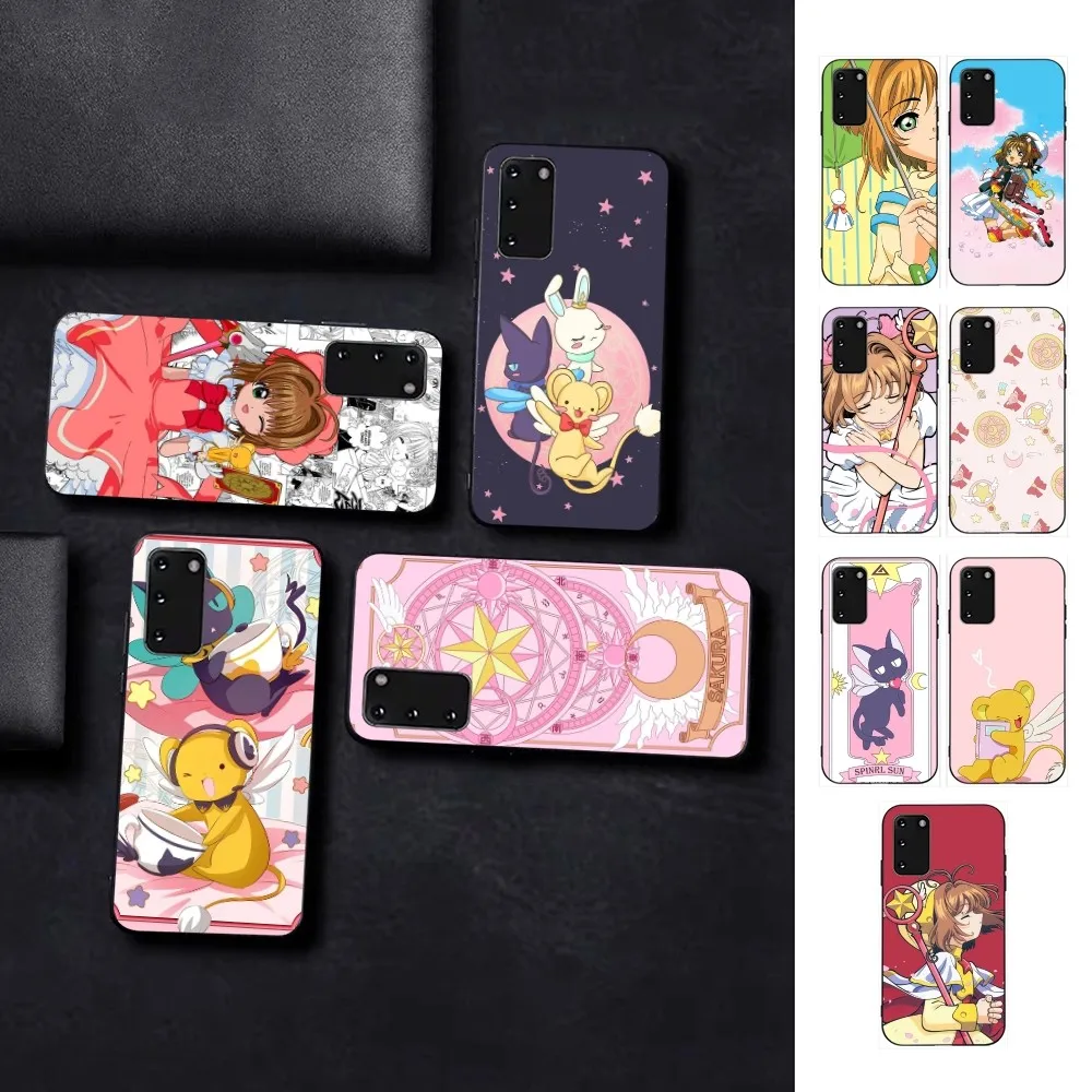 Anime Card Captor Sakura Phone Case For Samsung S 9 10 20 21 22 23 30 23plus lite Ultra FE S10lite Fundas