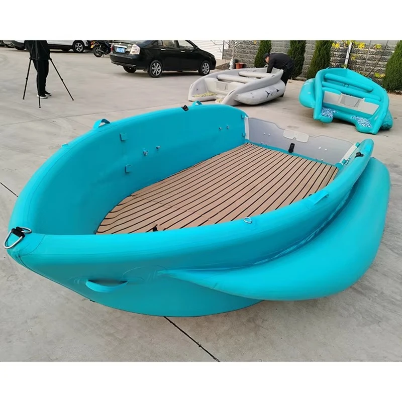 

High-quality inflatable sports yacht for fishing and boating kayaks and canoes, SV boat with air flooring and free accessories