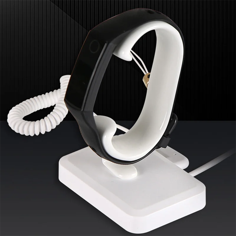 New Arrival Alarm Wristband Security Display Stand Holder For Smart Watch Store Shown