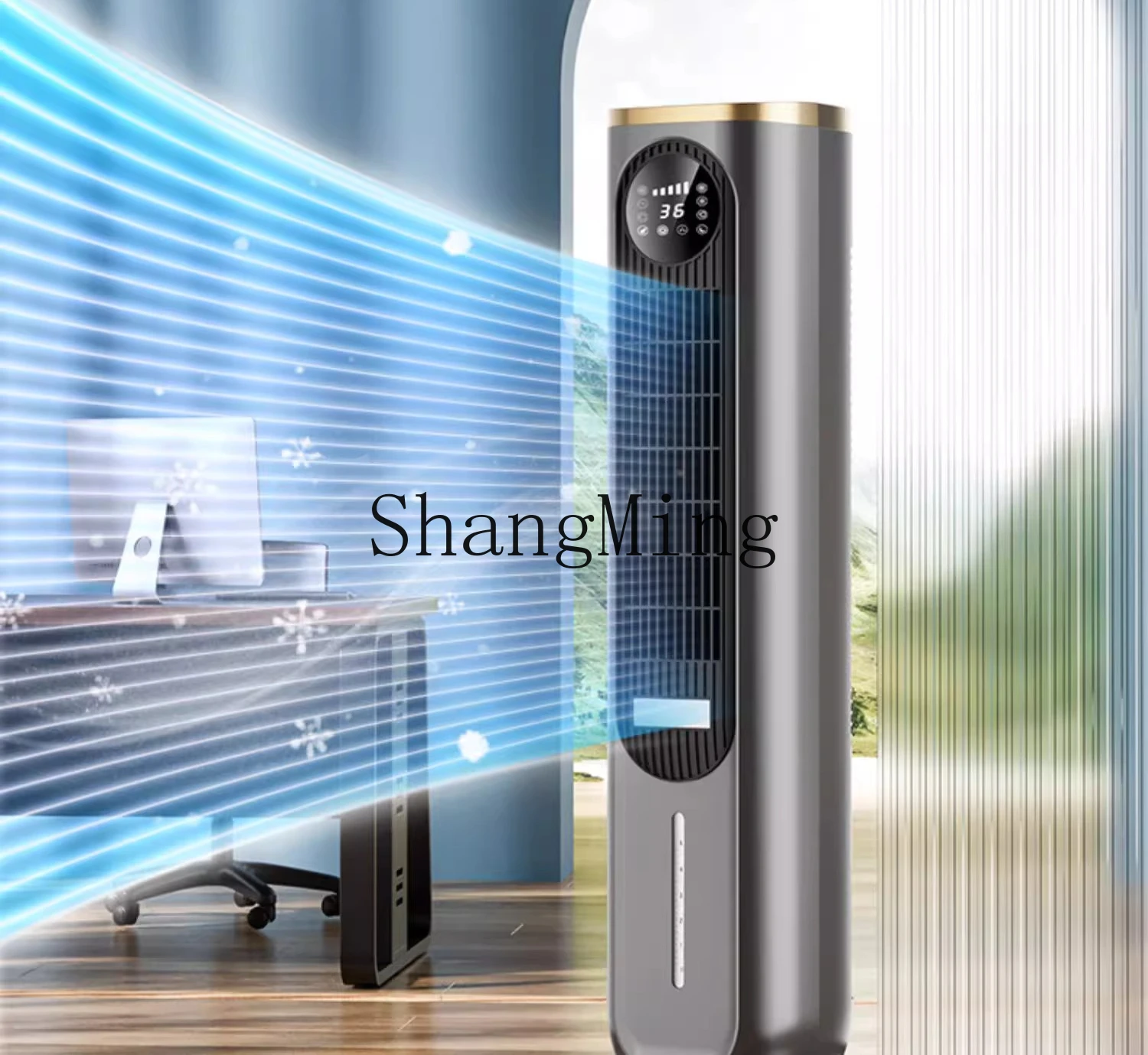 ZYY ventola del condizionatore d'aria vocale intelligente dispositivo di raffreddamento dell'aria a doppio scopo ventola di raffreddamento domestica piccola