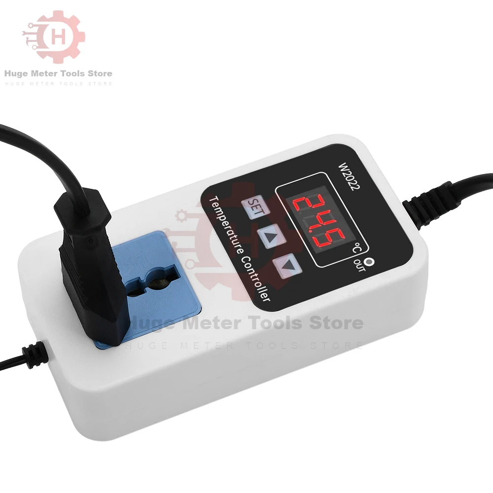 Digital LED Temperature Controller Thermostat Thermoregulator AC 110-220V Thermostat Regulator NTC Temperature Sensor