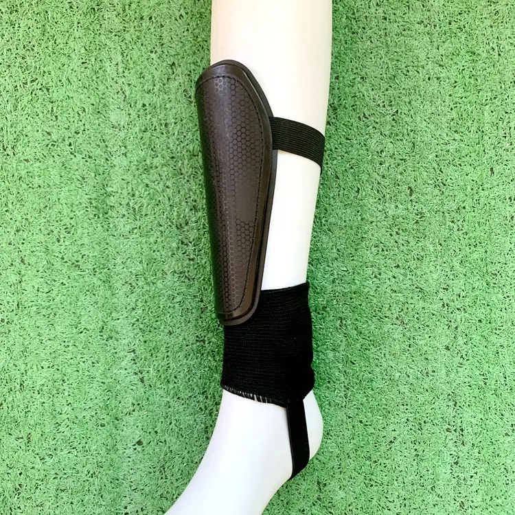Waben-Schienbeinschoner, Ski-Beinpolster, atmungsaktiv, kollisionssicher, für Fußball, Basketball, Radfahren, schützende elastische Sport-Leggings – Detail 4