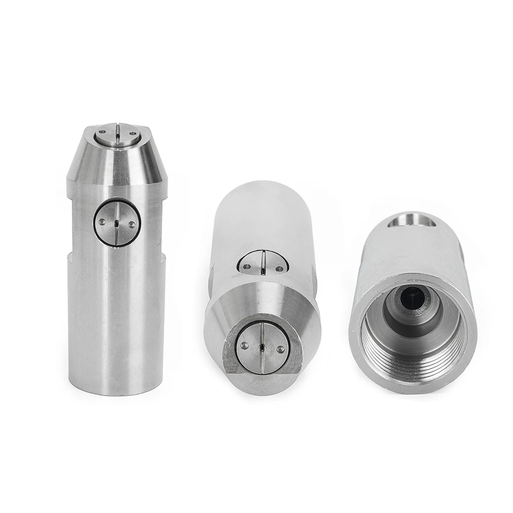 65° Fixed Tank Washing Nozzle, Multi‑Jet Container Bottle Cleaning Spray Nozzle for Industrial Vessel Interior Rinsing
