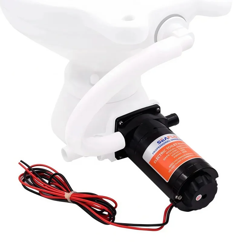 

SEAFLO 12V/24V 18.9LPM Electric Marine RV Toilet Macerator Pump, Self-Priming, Flexible Impeller