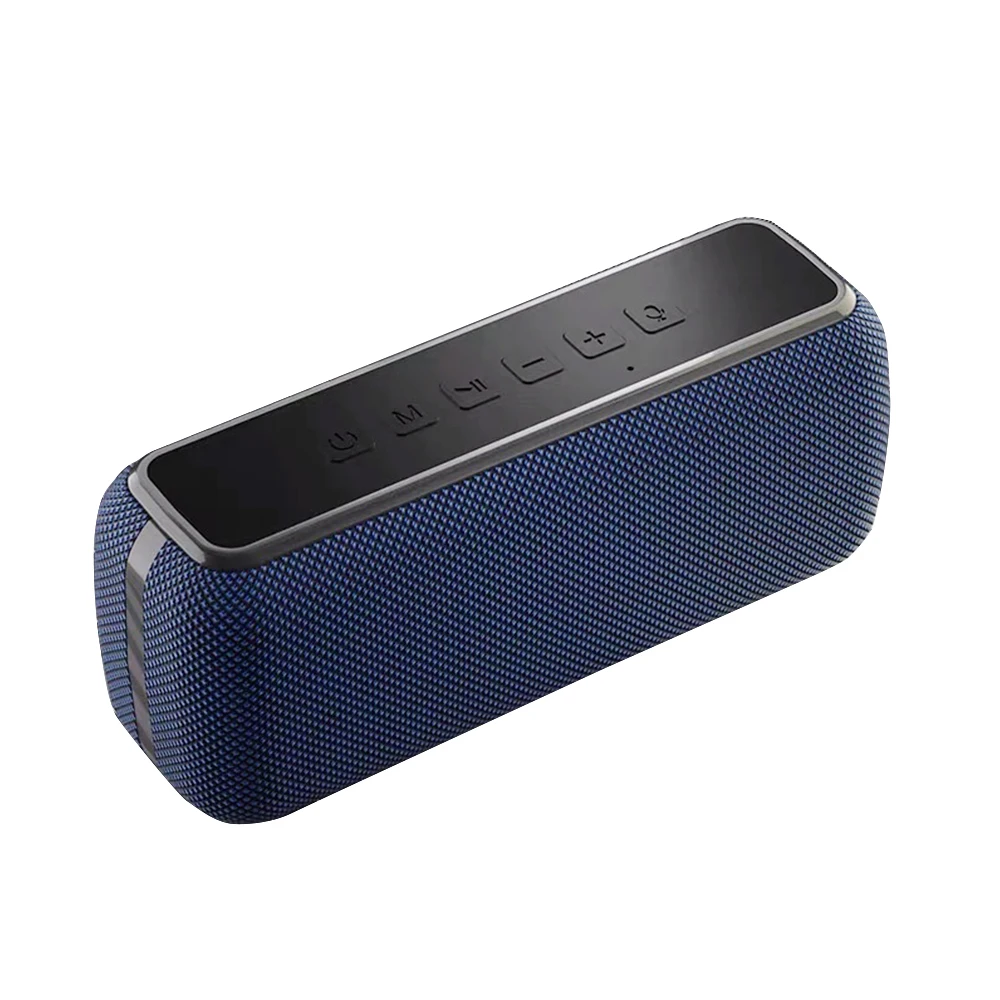 V7 PRO 60W BT Speaker Wireless 5.0 Deep Bass Subwoofer Speakers Stereo TWS DSP Smart TF Aux 6600mah Battery