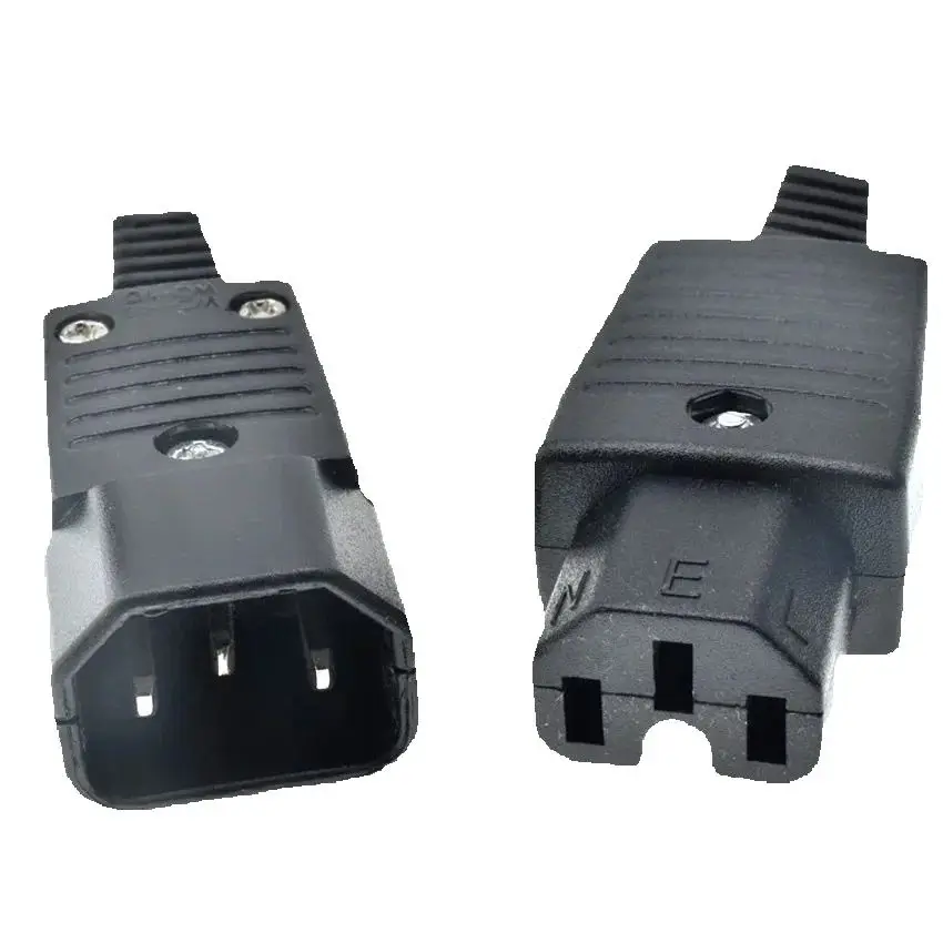 1Pcs Black IEC320 C…