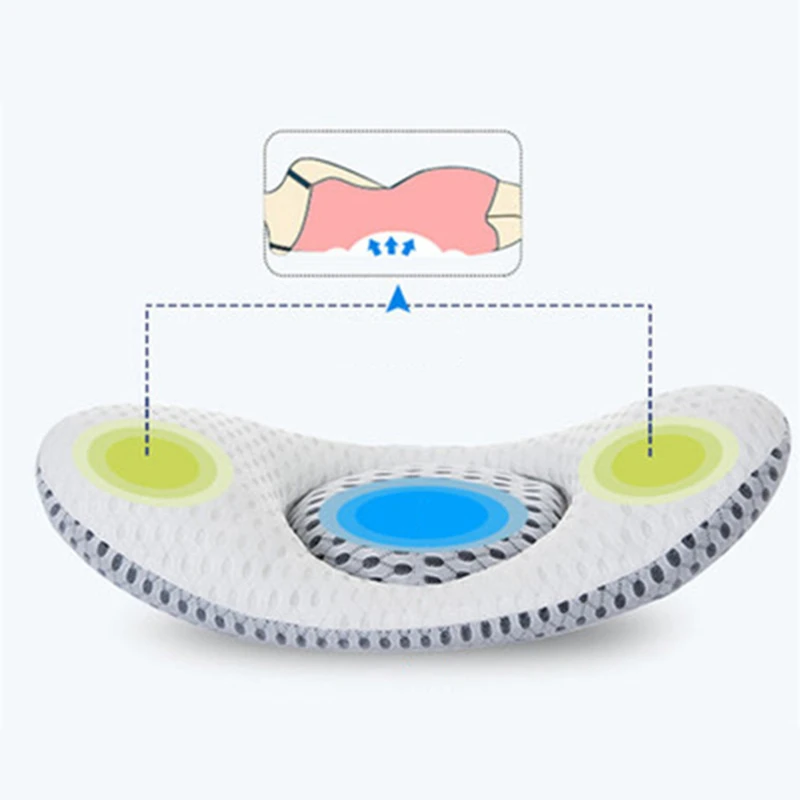 Mulheres grávidas travesseiro cintura 3d trigo mourisco sono travesseiro de volta travesseiro lombar apoio para casa prevenir tensão muscular