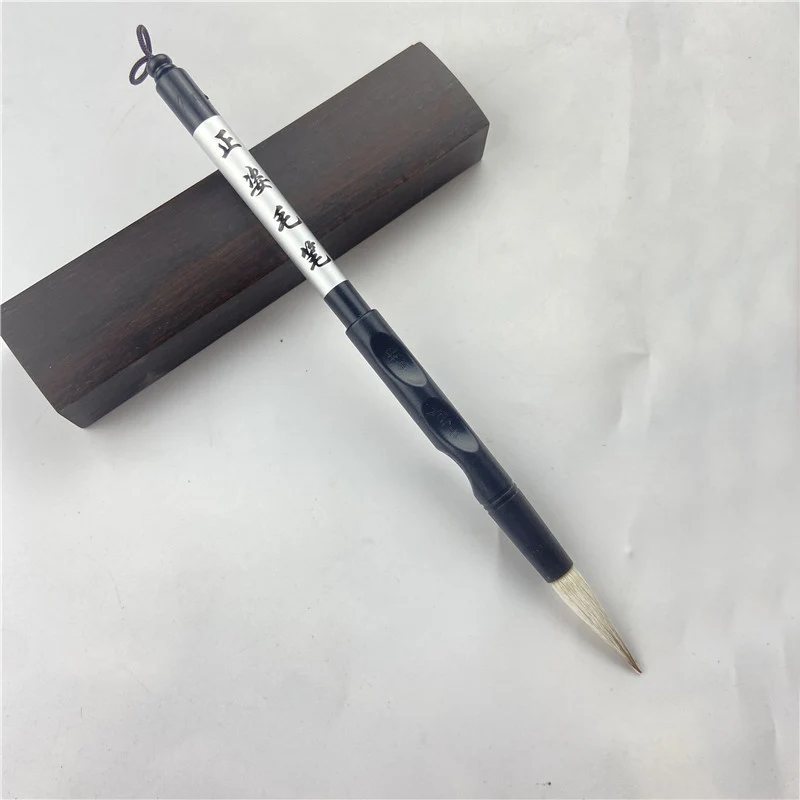 1pc Beginner Calligraphic Brush Correction of Pen Holding Posture Weasel Wool Hair Writing Brush Learning to Write Big Character