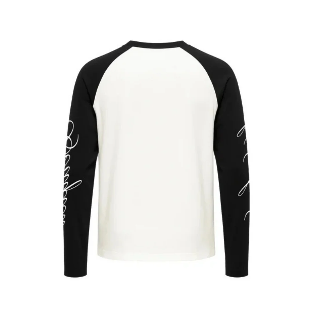 미국 스트리트 스타일 가을 겨울 유니섹스 힙합 그래픽 레터 프린트 오버사이즈 긴팔 상의