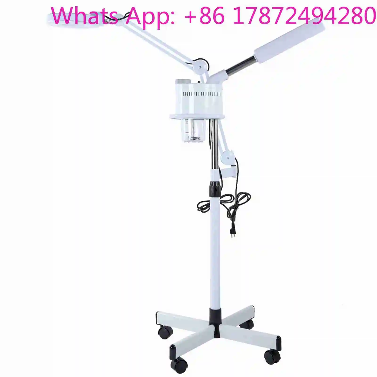 Cold Light LED 5X Magnifier Floor Lamp Facial  Magnifier Cold Light Professional UV Facial