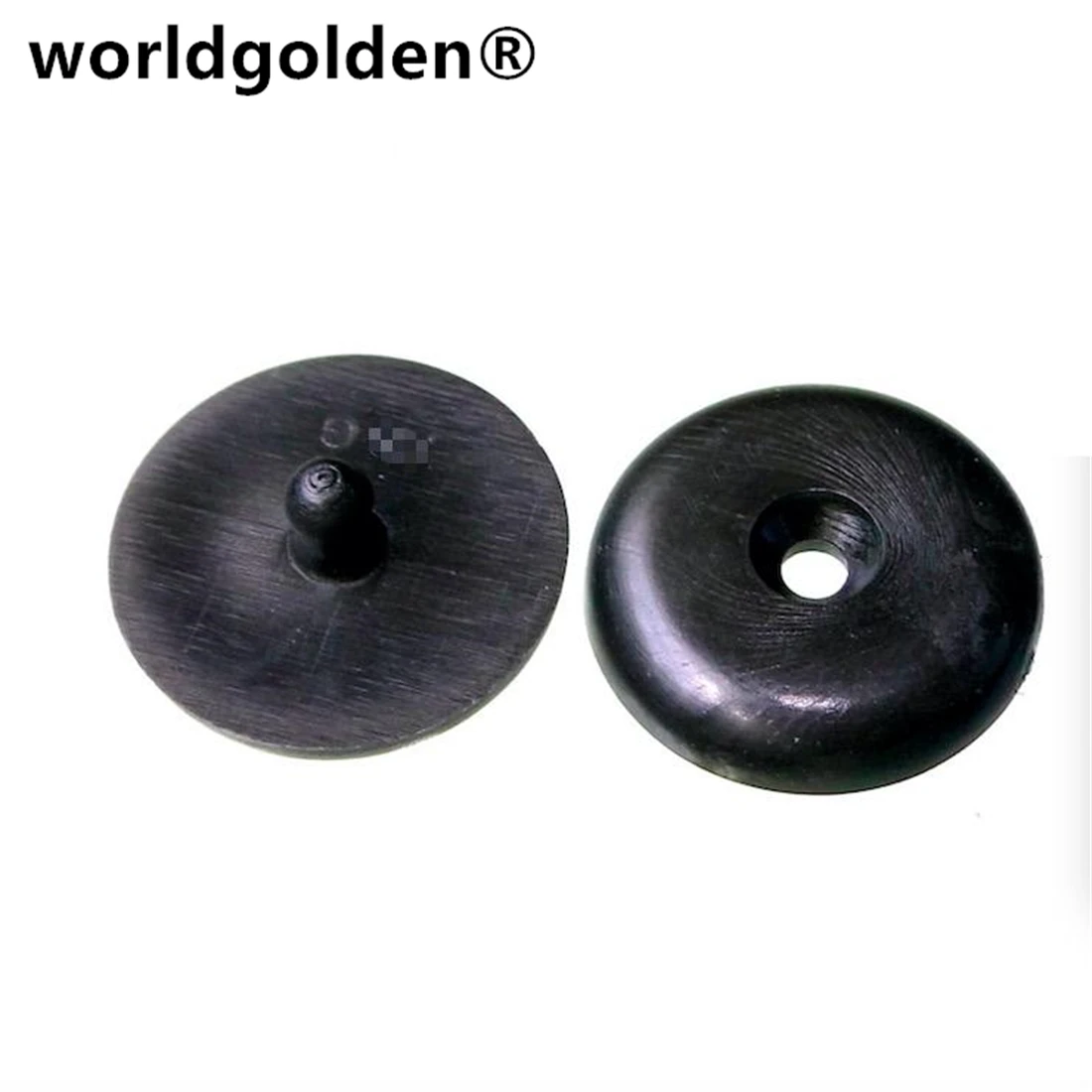 Worldgolden, 100 шт., автомобильные крепления, пряжка ремня безопасности для audi vw 443857847B4PK