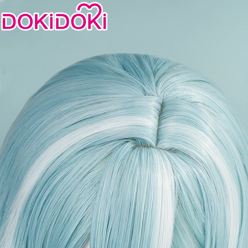 CosplayIN LAGER Eula Perücke Spiel Genshin Impact Cosplay DokiDoki Halloween Eula Cosplay Perücke Genshin Impact Eula Cosplay Haar