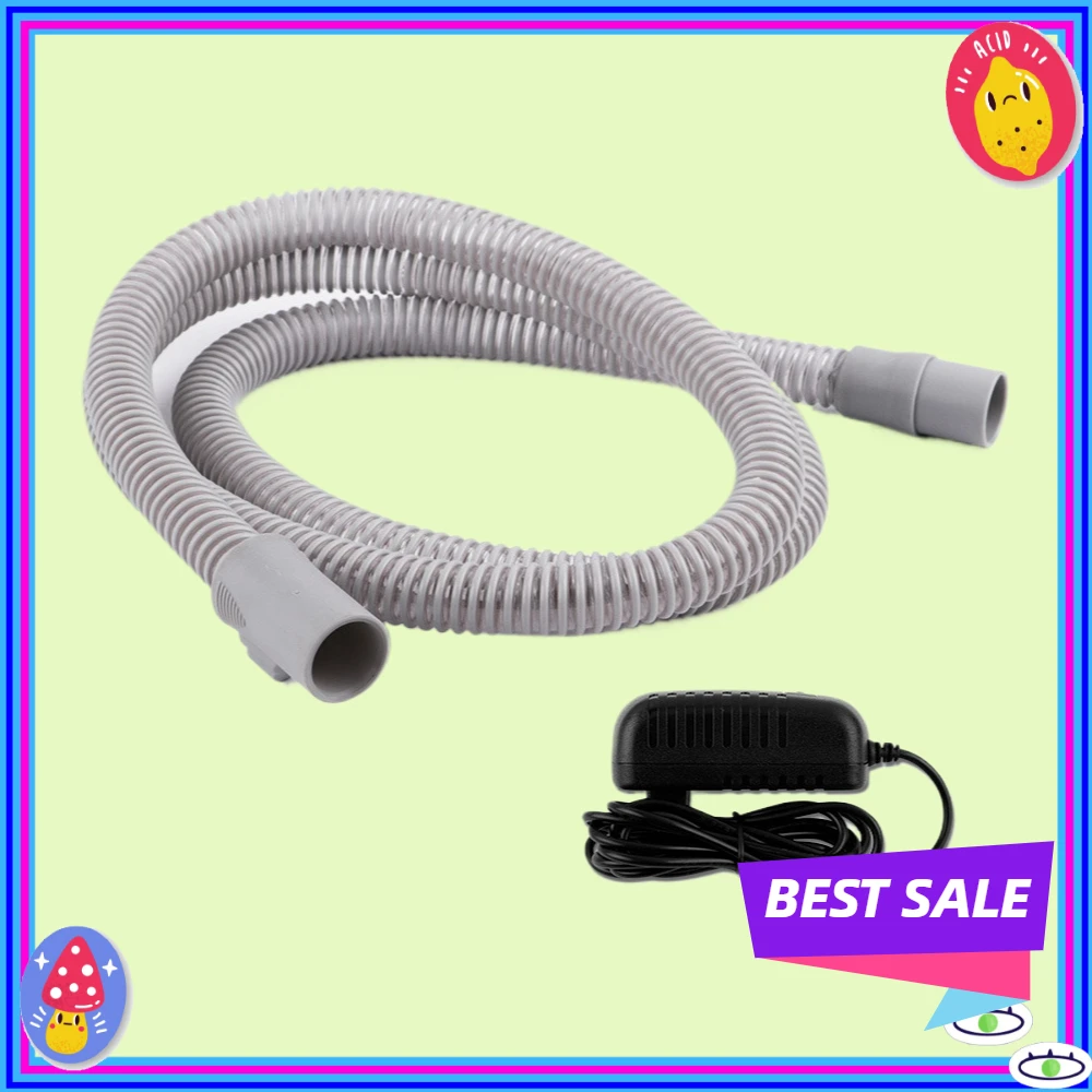 

Нагревательная трубка CPAP, универсальная для респиратора CPAP, вентилятора, дыхания, автоматическое устройство CPAP BiPAP, аксессуары для шлангов с подогревом горячей трубки