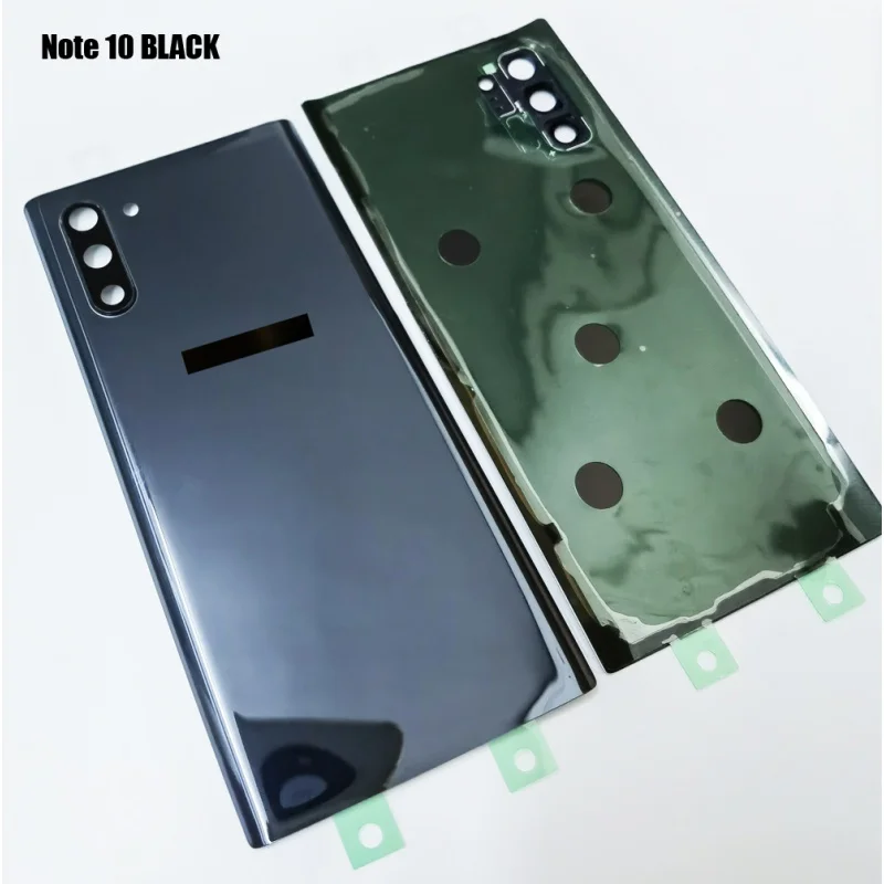 

back Cover for SAMSUNG Galaxy Note10 Note 10 Plus Glass Rear Housing with Camera Lens Spare Parts