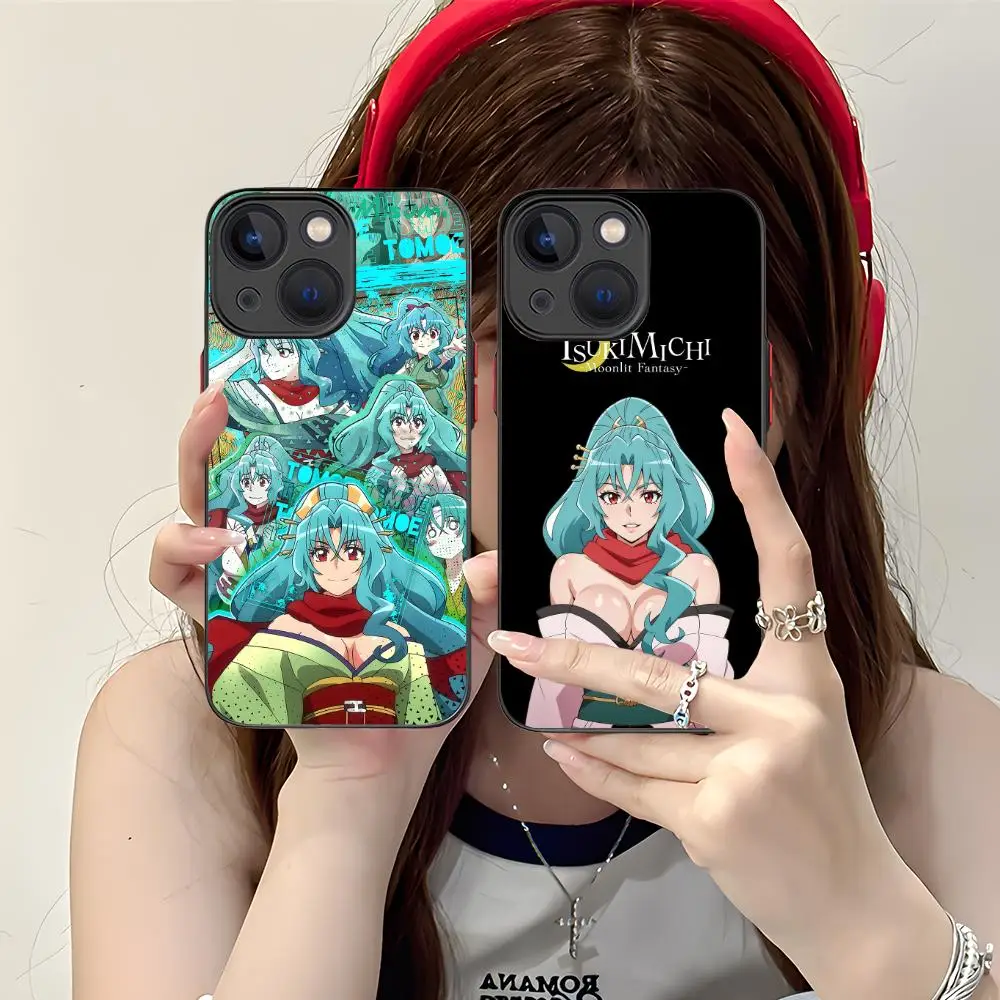 

Чехол для мобильного телефона Tsukimichi Tomoe для iPhone 17, 16, 15, 14, 13, 12, 11 X XR XS 8 7 Air Pro Max Plus Mini, красочный силиконовый чехол