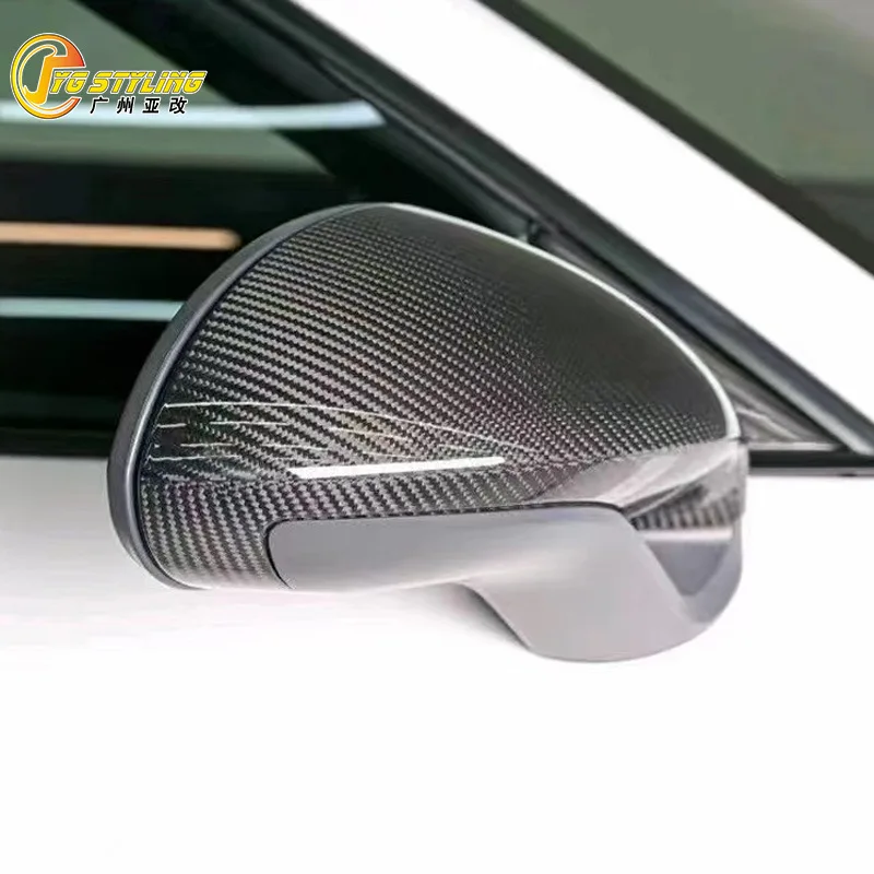 

Suitable for Cross-border exclusive Porsche 911/991.2GT2/3 dry carbon fiber replacement mirror case, mirror cover