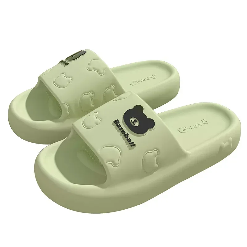 Summer Women Cloud Slippers Indoor Casual Soft Soled Cartoon Flip Flops Bathroom Anti Slip Sandals Outdoor Beach Slides Shoes