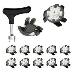 Spikes voor golfschoenen Golfschoen Spikes Antislipschoenen Draagbare Quick Twist Golf Spikes