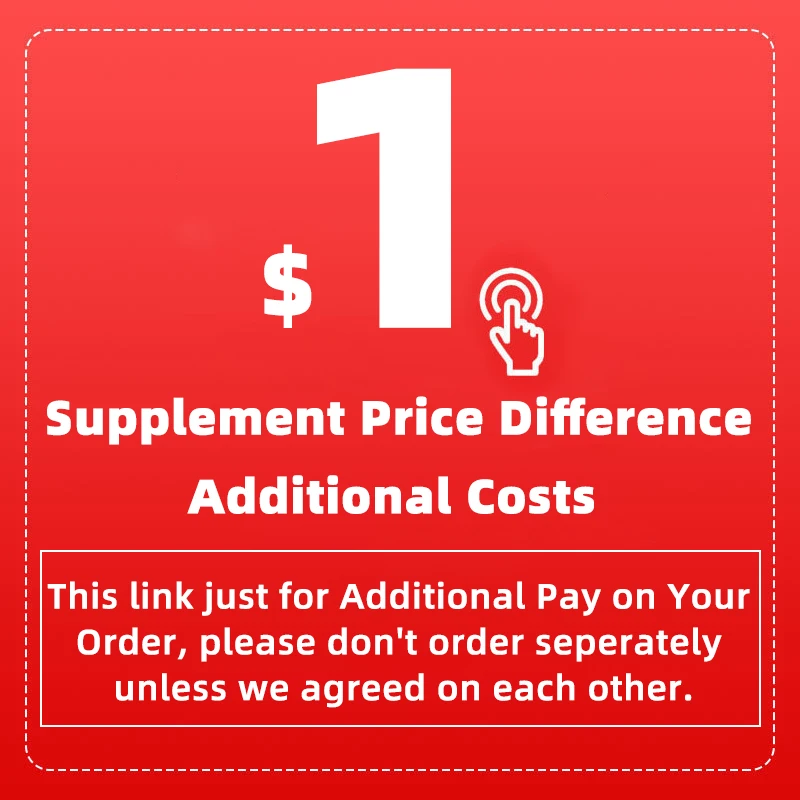 Supplement Price Difference Surcharge, Additional Costs (If 10 USD,  Pls Input 10 Pcs. Amounts To Pay USD 10)