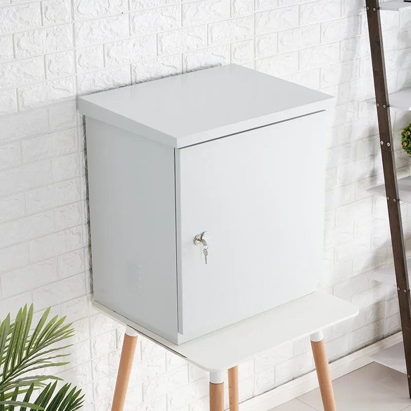 

Outdoor cabinet 6U waterproof outdoor rain-proof box 12U wall-mounted floor-to-ceiling 19-inch network monitoring equipment cont