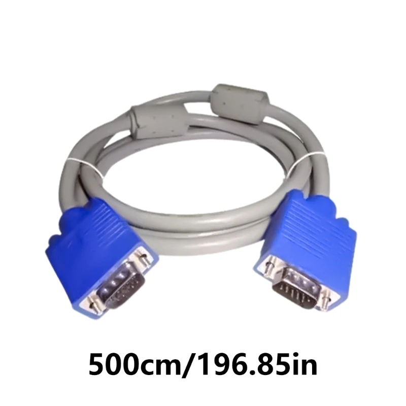 VGA-Stecker-auf-Stecker-Kabel unterstützt 1080p für Computermonitore und Projektoren