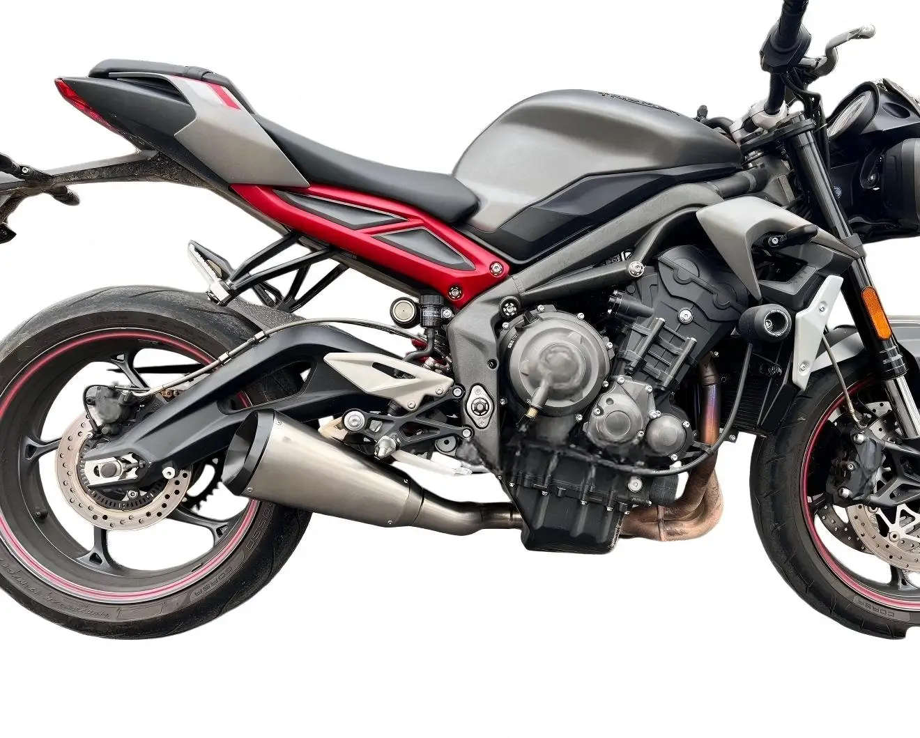 Suitable for Triumph 765SC/765AR Exhaust 1200 Big  Modification Made in China Titanium Alloy Motorcycle Exhaust