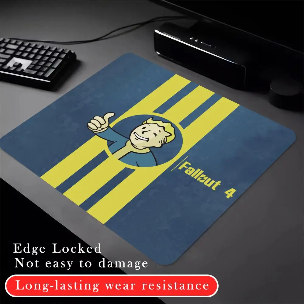 F-fallouts 4 game cool design Mouse Pad Rubber Small mouse pad CSGOs desktop computer office keyboard e-sports ROGs game
