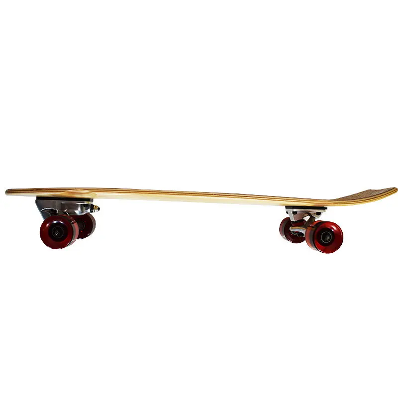 C7 Spring Skateboard Maple Bamboo Mixed Dance Board Surfboard for Surfing and Skateboarding