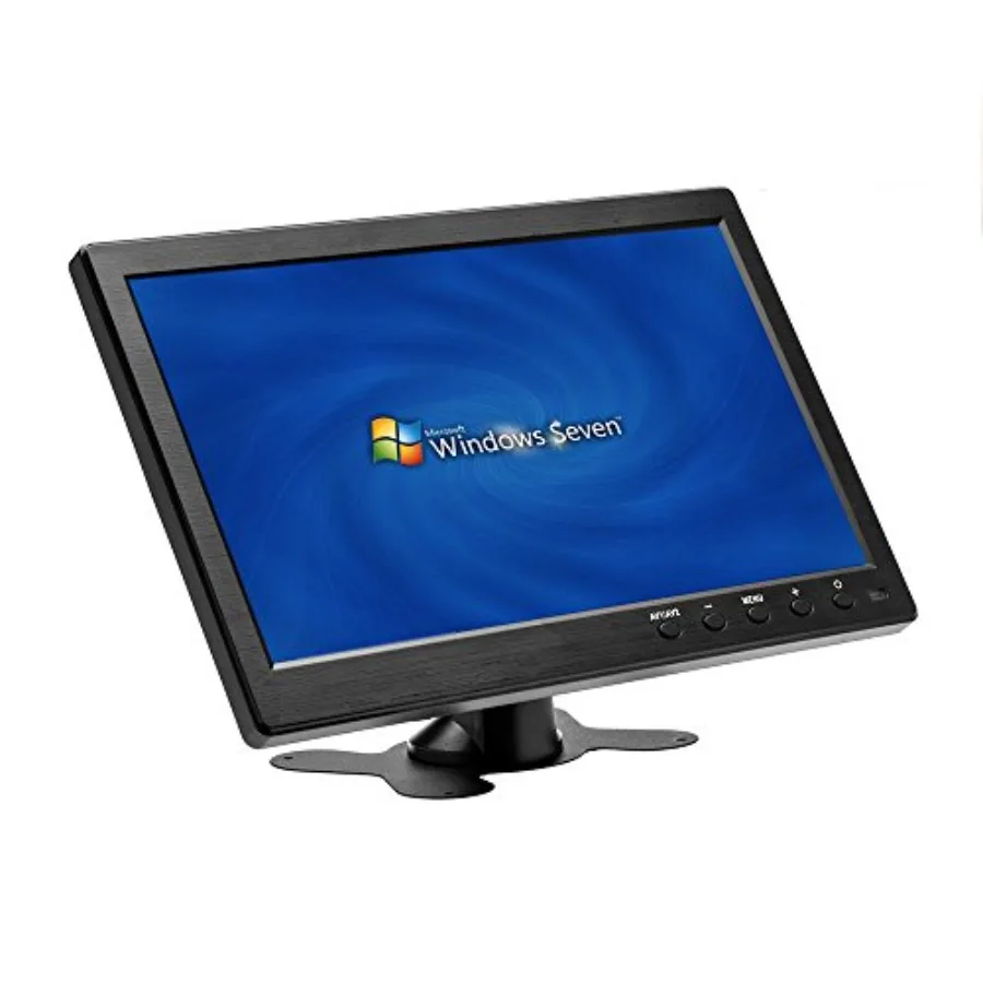 Small HDMI Monitor Portable CCTV Monitors 1280x600 for PC/TV/Raspberry Pi/Camera/Gaming with BNC/AVI/VGA/HDMI Input Cable Suppo