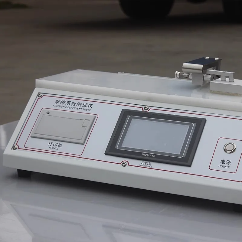 

Plastic film friction coefficient tester Paper friction coefficient meter Surface sliding static friction coefficient tester