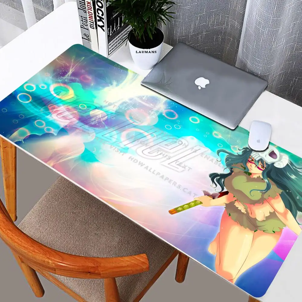 Bleach Neliel Luxury Fashion Mouse Pad Large Anime Desk Mat Luxury Desktop Cartoon Gaming Gamer Keyboard Office Computer Cushion