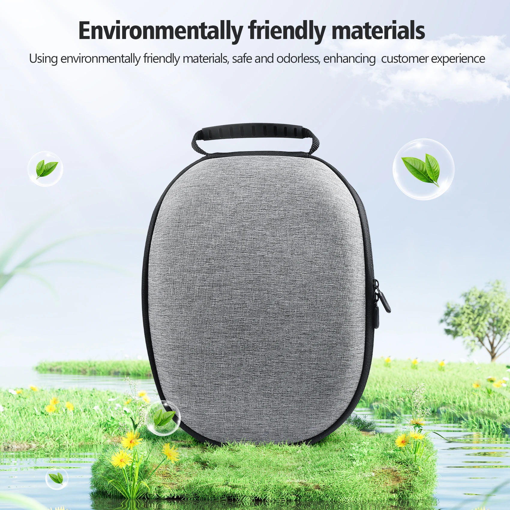 HUADAI Design Tragetasche Kompatibel mit Meta Quest 3S/Quest 3/Quest 2 – Detail 7