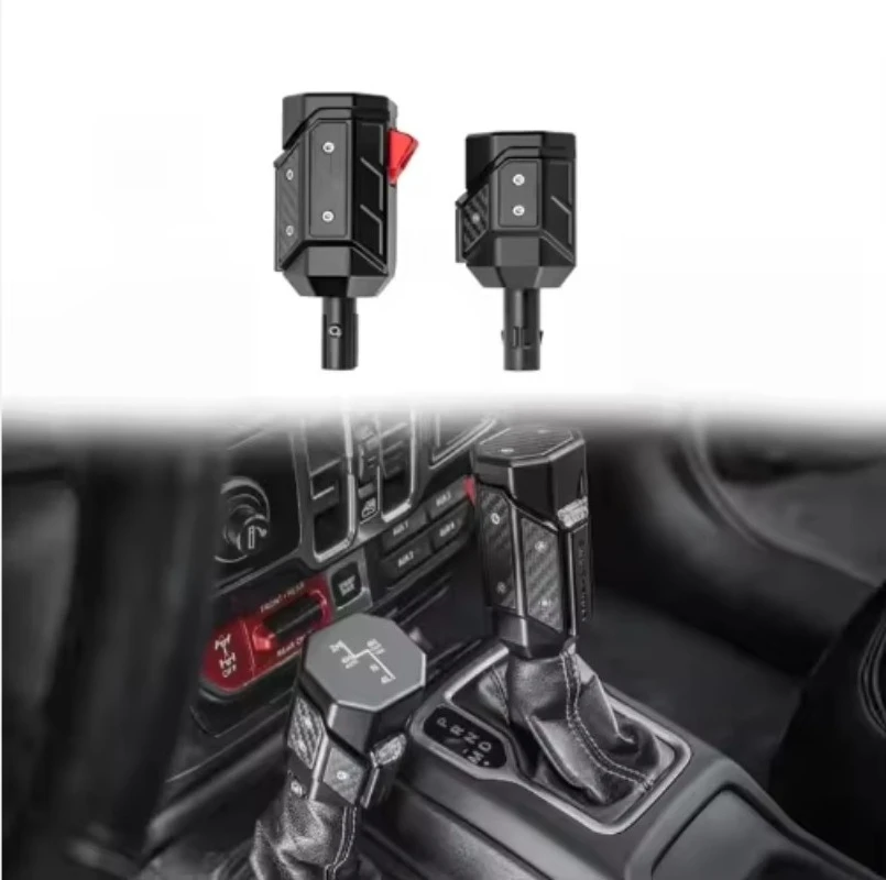 OMU Aluminum/ Carbon Fiber Gear Shift Knob Various Models for Jeep JL/JT Maiker Car Accessories