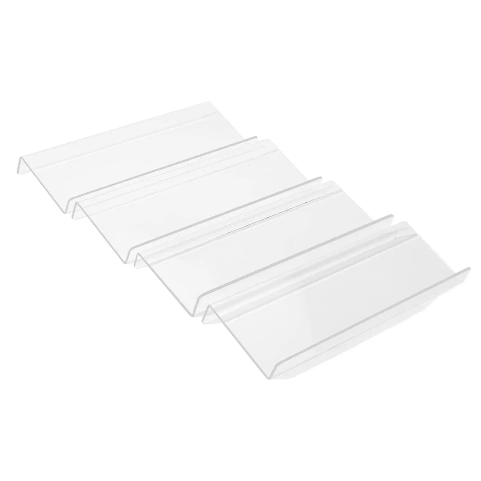 Spice Drawer Organizer Acrylic 4 Tier Clear Storage Box for Kitchen Cabinet Pantry Shelf Countertop